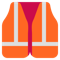 Safety Vest emoji on Microsoft